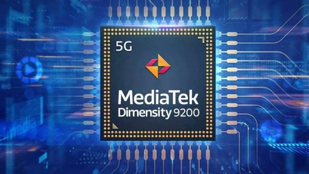 MediaTek Dimensity 9200 5G announced